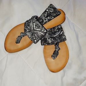 Beka Fabric Sandals